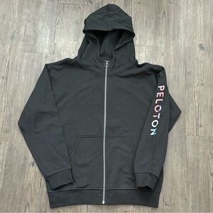 LULULEMON X PELOTON ALL YOURS BLACK FULL ZIP HOODIE WOMENS 8